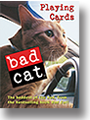 Bad Cat Playing cards by Kathy Herlihy-Paoli
